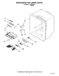 Diagram for 04 - Refrigerator Liner Parts