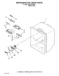 Diagram for 02 - Refrigerator Liner Parts