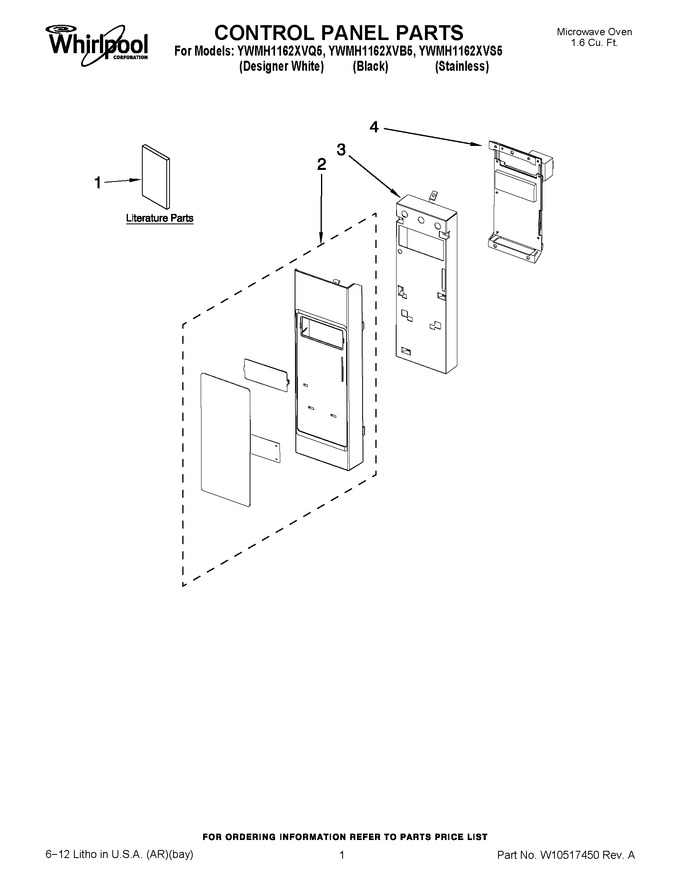 Diagram for YWMH1162XVS5