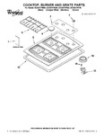 Diagram for 01 - Cooktop, Burner And Grate Parts