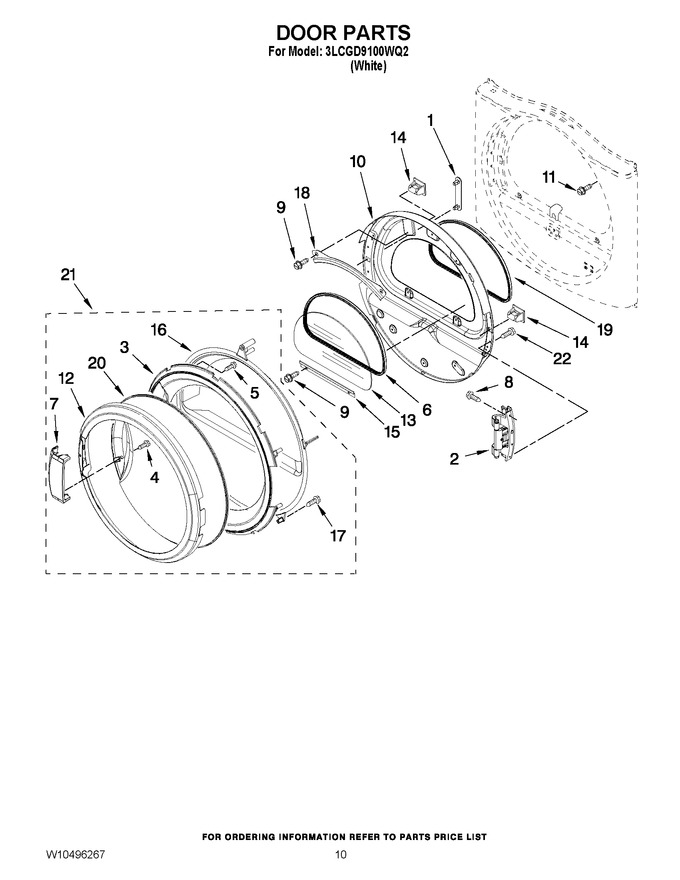 Diagram for 3LCGD9100WQ2