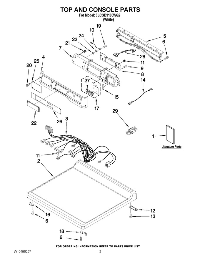 Diagram for 3LCGD9100WQ2