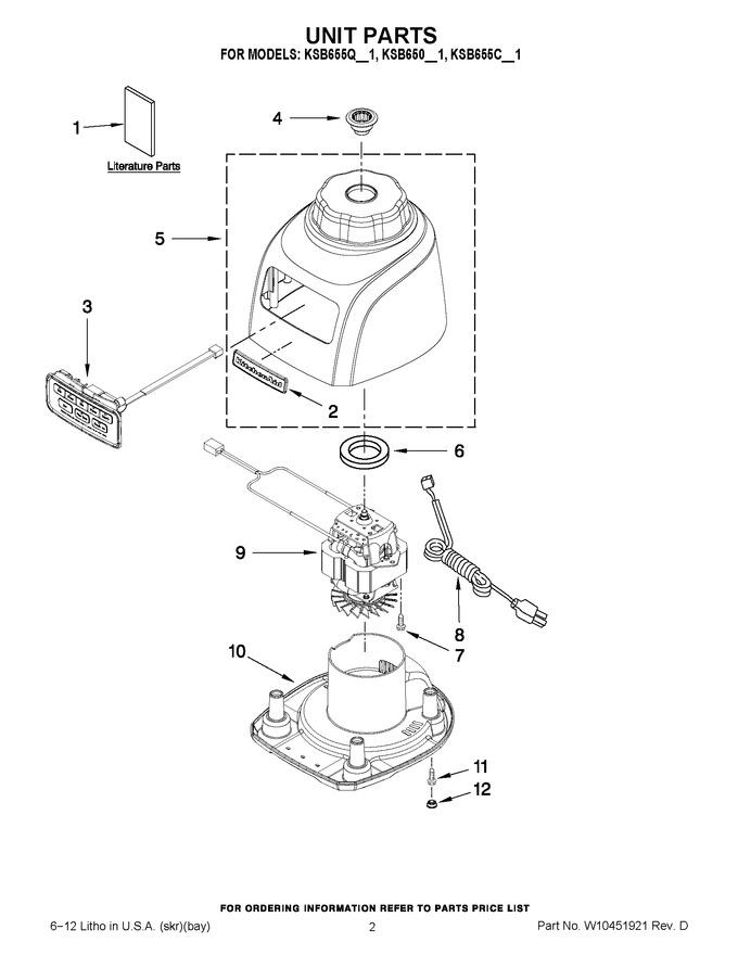 Diagram for KSB655QES1