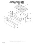 Diagram for 04 - Drawer & Broiler Parts