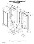 Diagram for 04 - Refrigerator Door Parts