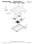 Diagram for 01 - Cooktop Parts