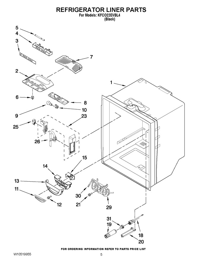 Diagram for KFCO22EVBL4