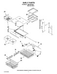 Diagram for 06 - Shelf Parts