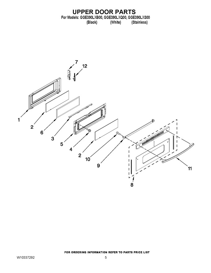 Diagram for GGE390LXB00