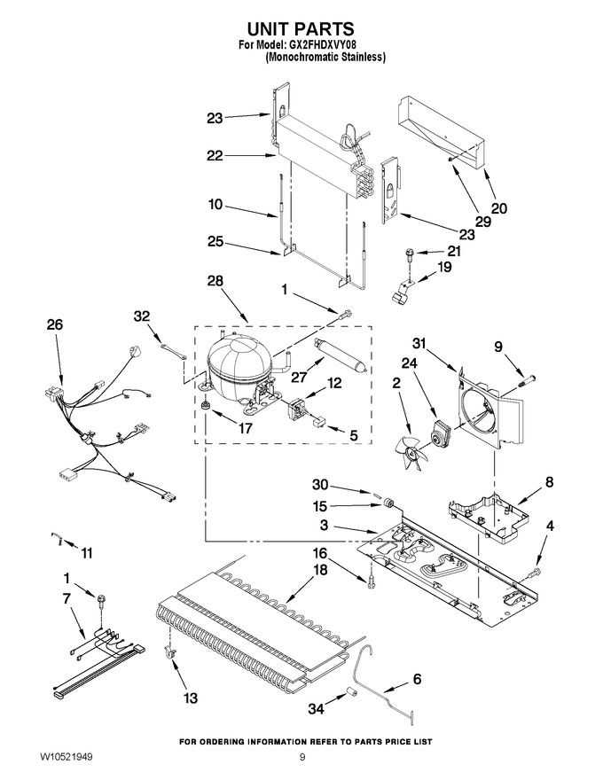 Diagram for GX2FHDXVY08