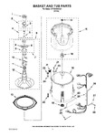 Diagram for 03 - Basket And Tub Parts