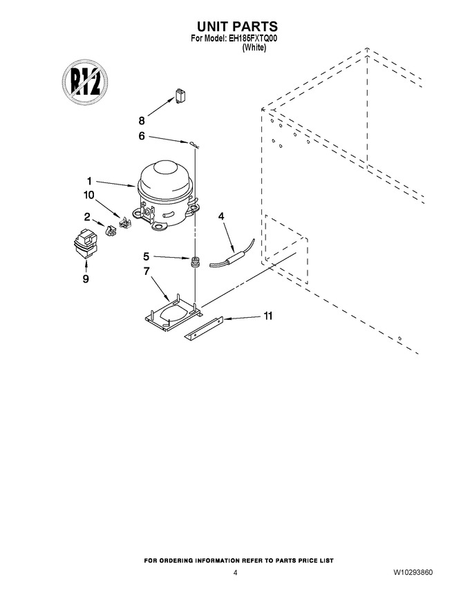 Diagram for EH185FXTQ00