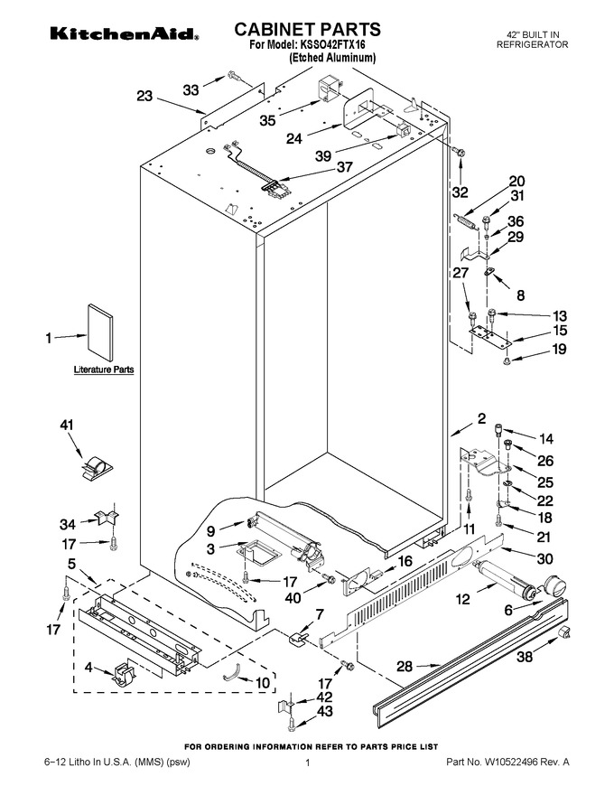 Diagram for KSSO42FTX16