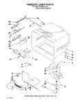 Diagram for 02 - Freezer Liner Parts