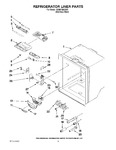 Diagram for 03 - Refrigerator Liner Parts