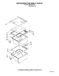 Diagram for 03 - Refrigerator Shelf Parts