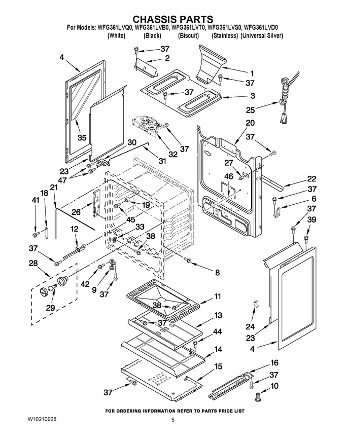 Diagram for WFG361LVQ0