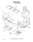 Diagram for 03 - Shelf Parts