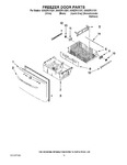 Diagram for 10 - Freezer Door Parts