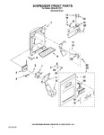 Diagram for 08 - Dispenser Front Parts