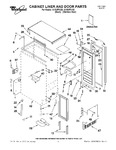 Diagram for 01 - Cabinet Liner And Door Parts