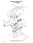 Diagram for 02 - Control Panel Parts