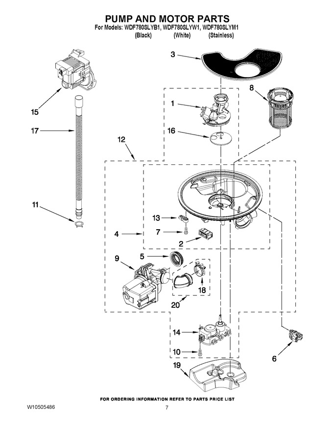 Diagram for WDF780SLYM1