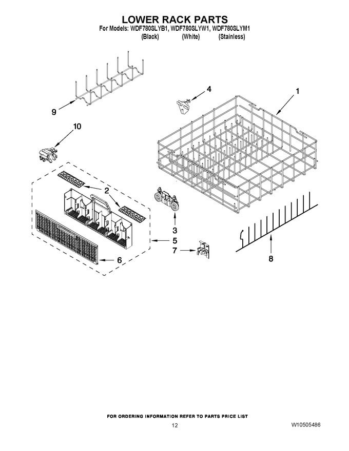 Diagram for WDF780SLYM1