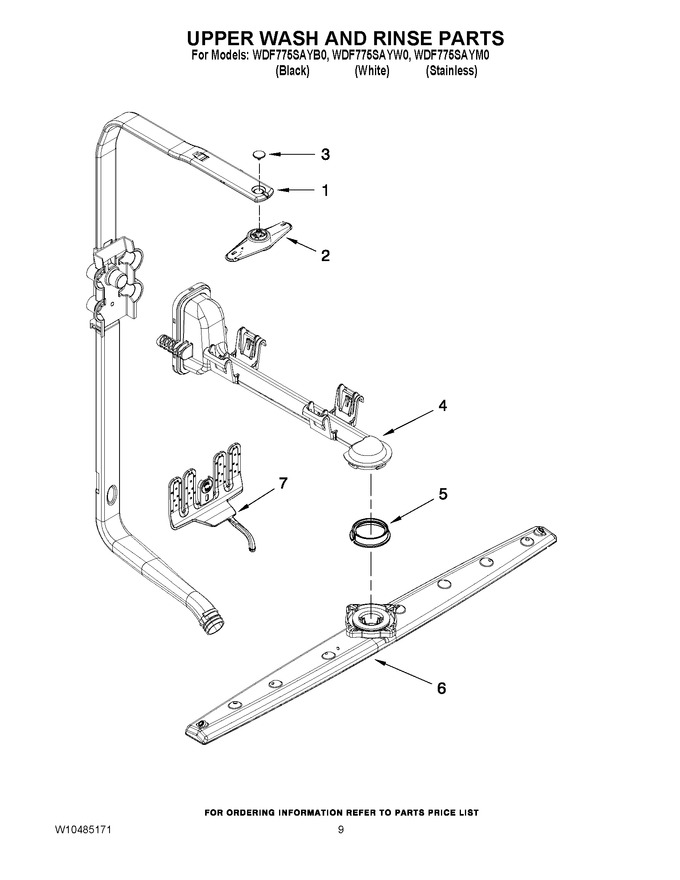 Diagram for WDF775SAYB0