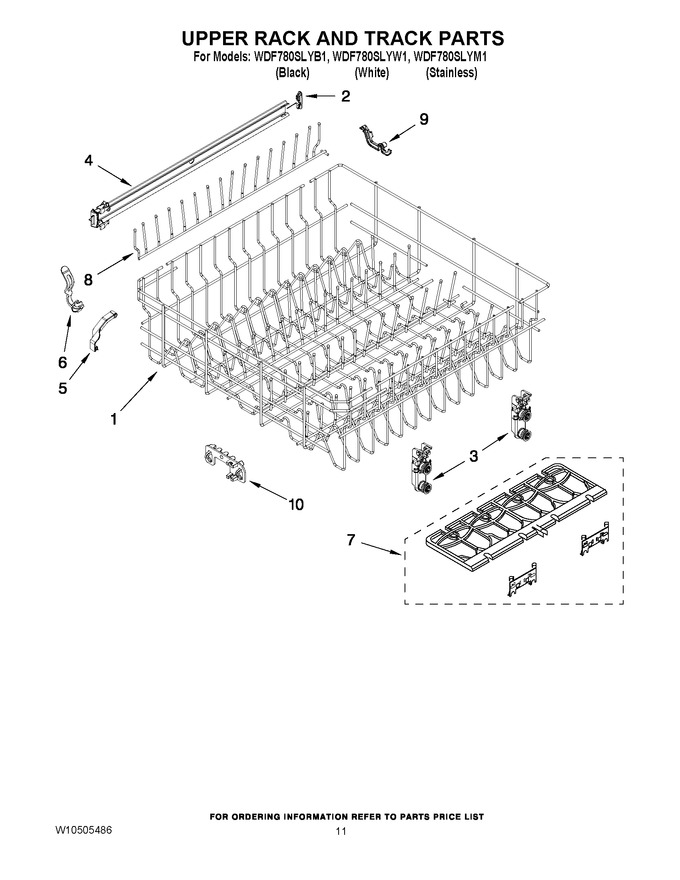 Diagram for WDF780SLYM1