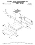 Diagram for 01 - Control, Door And Drawer Parts