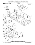 Diagram for 01 - Cooktop, Burner And Grate Parts