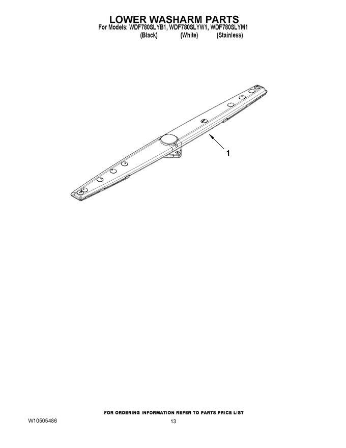 Diagram for WDF780SLYM1