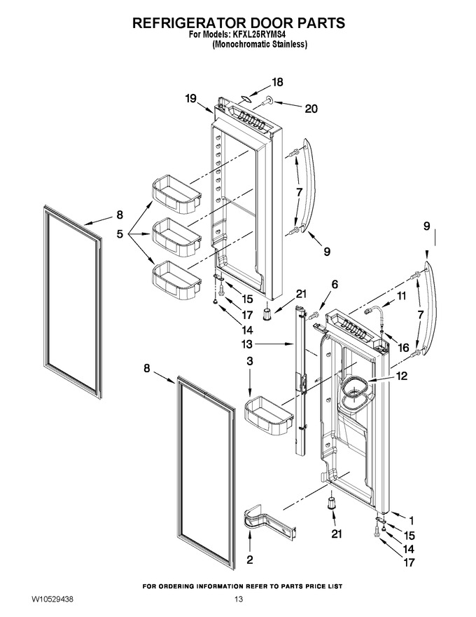 Diagram for KFXL25RYMS4