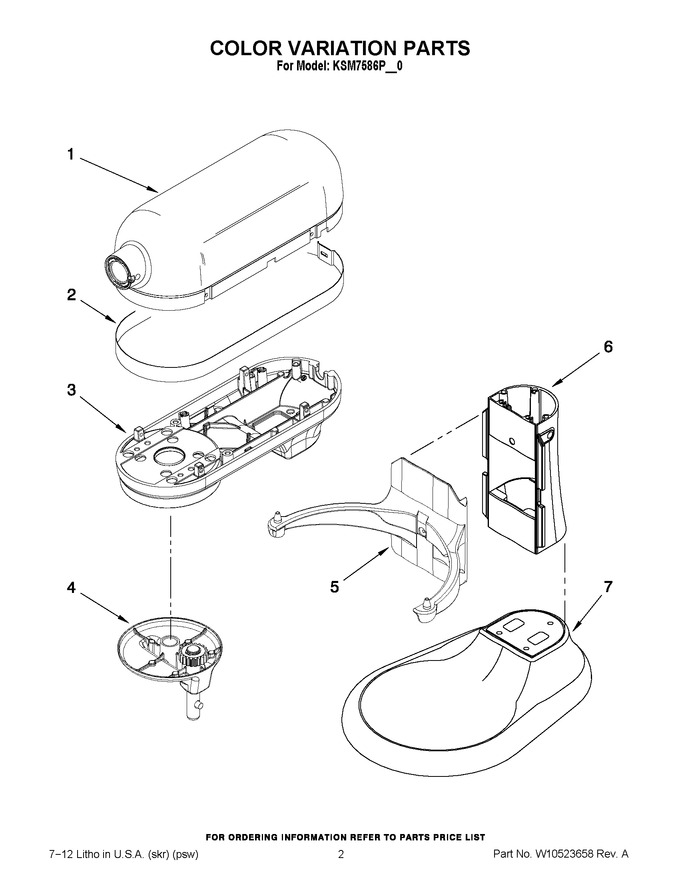 Diagram for KSM7586POB0