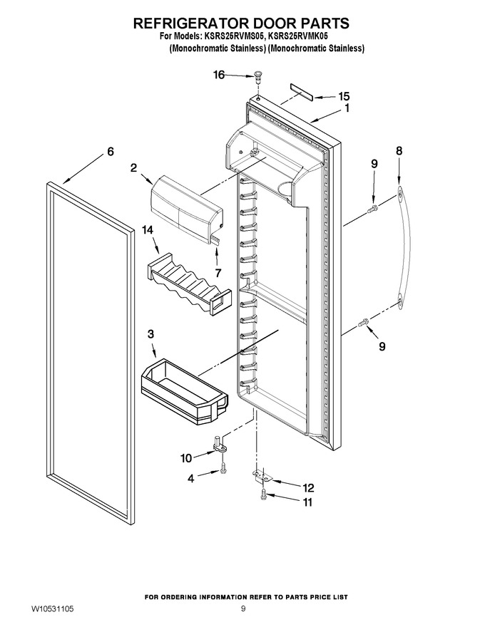 Diagram for KSRS25RVMS05