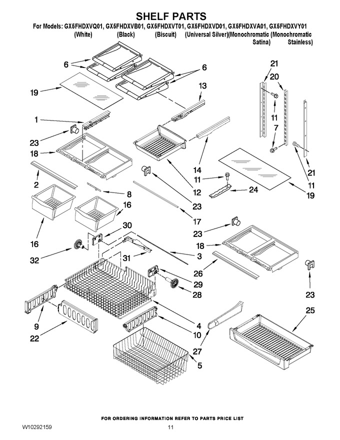 Diagram for GX5FHDXVD01