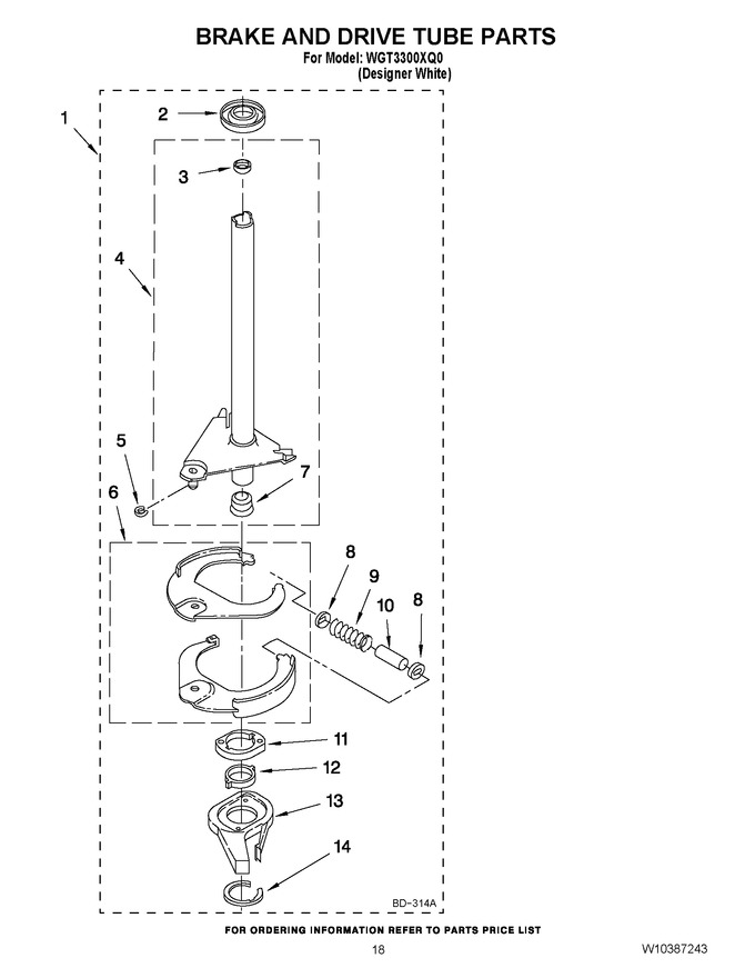 Diagram for WGT3300XQ0