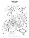 Diagram for 02 - Cabinet Parts