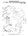 Diagram for 02 - Freezer Liner Parts