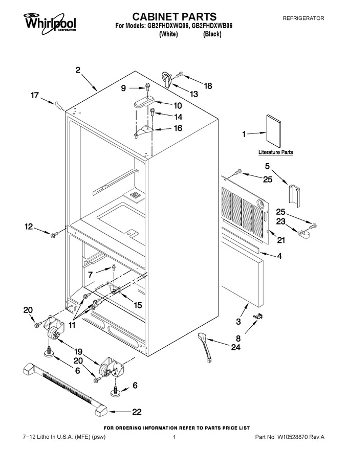 Diagram for GB2FHDXWB06