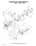 Diagram for 04 - Motor And Ice Container Parts