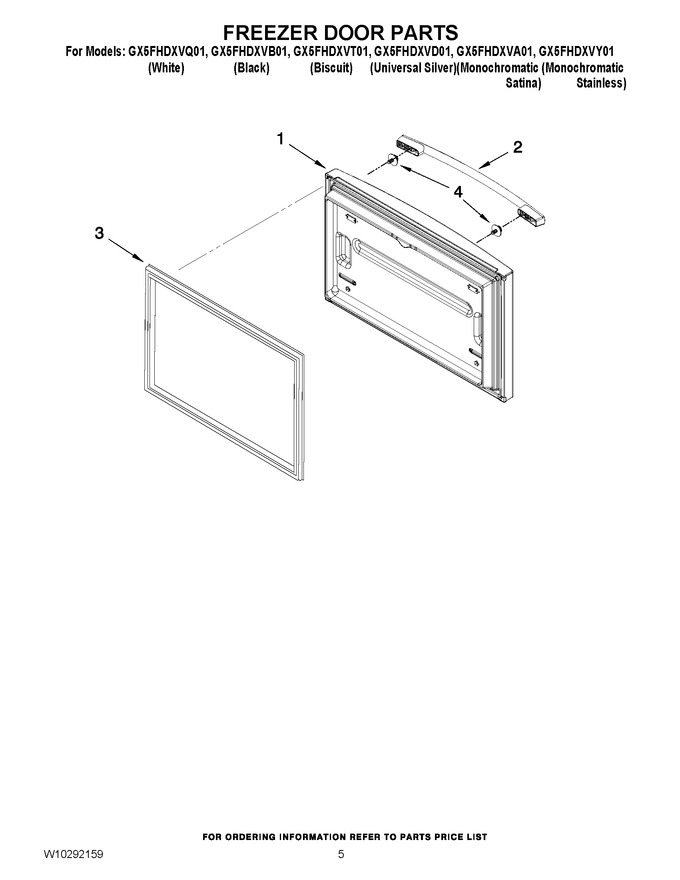 Diagram for GX5FHDXVQ01