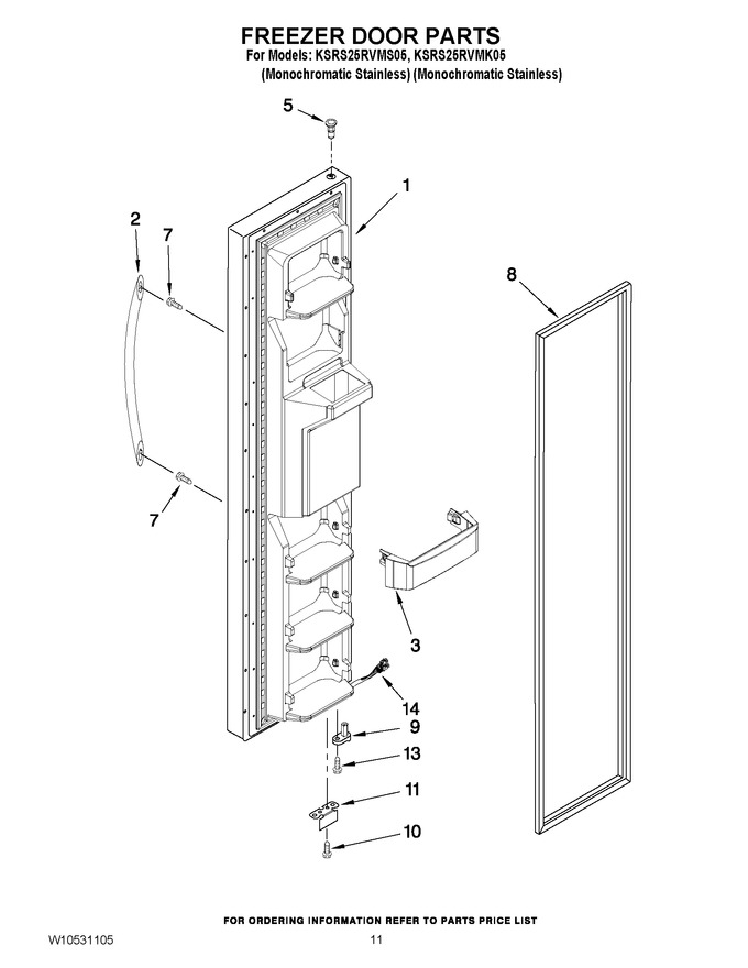 Diagram for KSRS25RVMS05