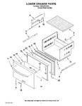 Diagram for 04 - Lower Drawer Parts