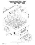 Diagram for 09 - Upper Rack And Track Parts