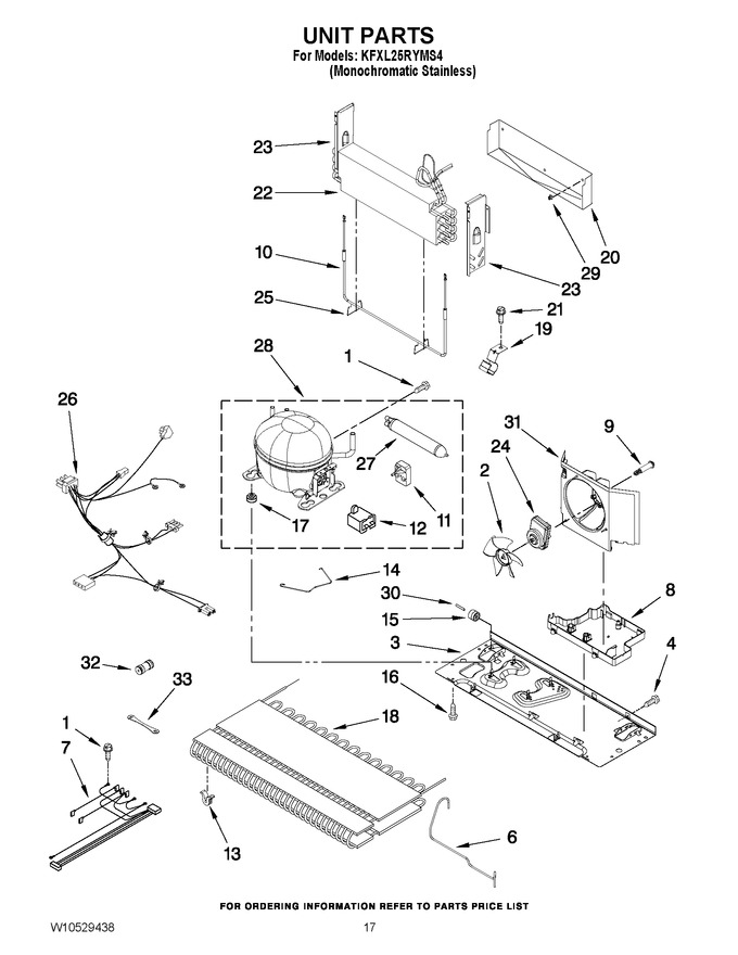 Diagram for KFXL25RYMS4