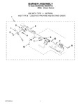 Diagram for 04 - Burner Assembly