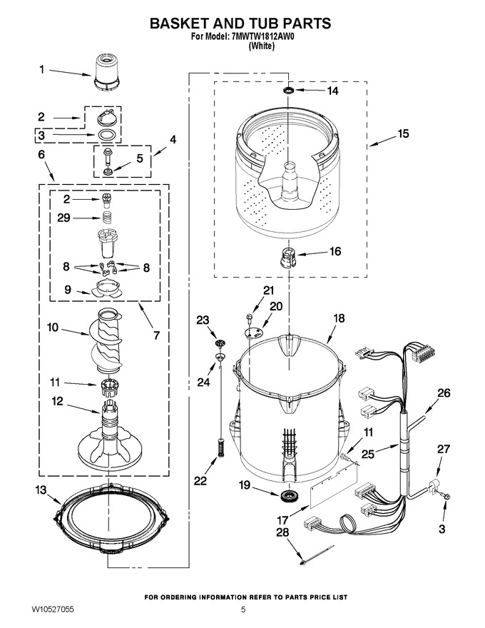 Diagram for 7MWTW1812AW0