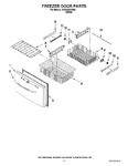 Diagram for 09 - Freezer Door Parts